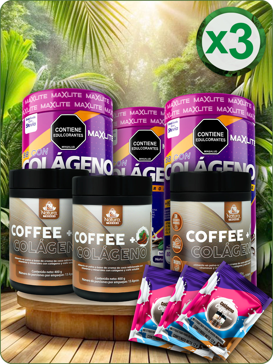 COMBO COFFEE + MAXLITE X3